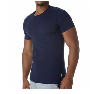 Polo Ralph Lauren Crewneck T-Shirts Navy Large